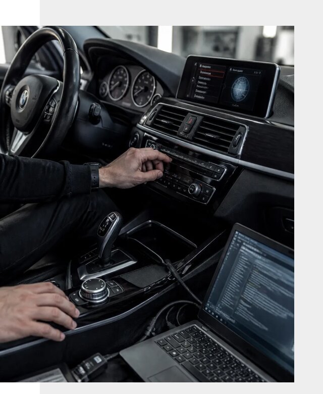 Русификация автомобилей BMW с адаптацией меню и функций в Кохме