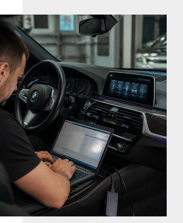 Русификация мультимедиа BMW для авто под ключ в Кохме
