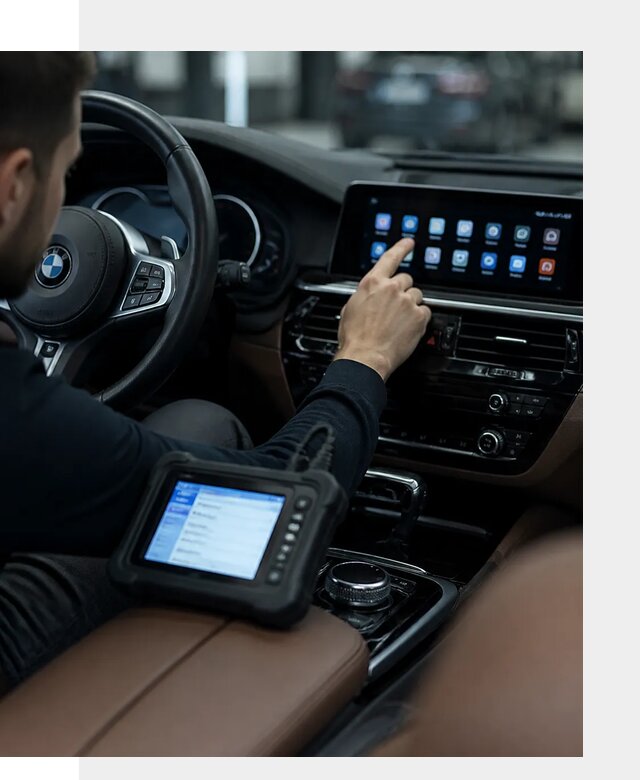 Установка приложений и мультимедиа сервисов BMW в Кохме