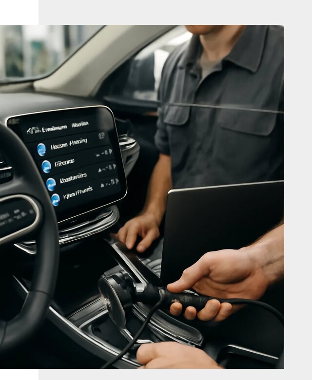 Установка приложений Geely для мультимедиа автомобиля в Кохме