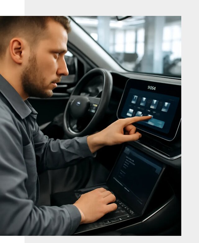 Установка приложений и сервисов Jetour в автомобиле в Кохме