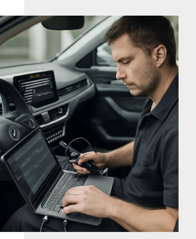 Настройка телематики автомобиля под ключ для авто в Кохме