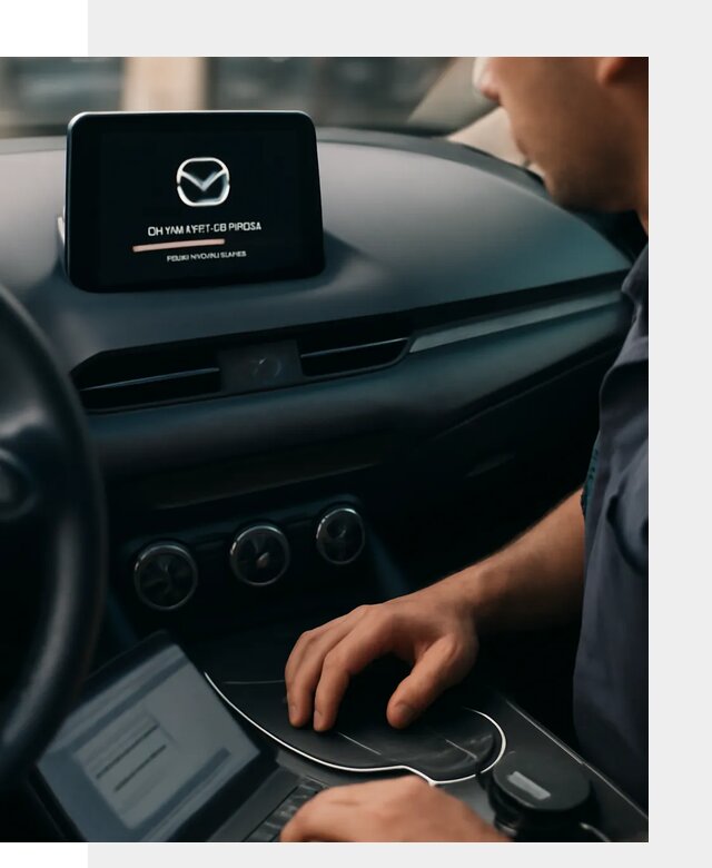 Установка приложений Mazda на мультимедийную систему в Кохме