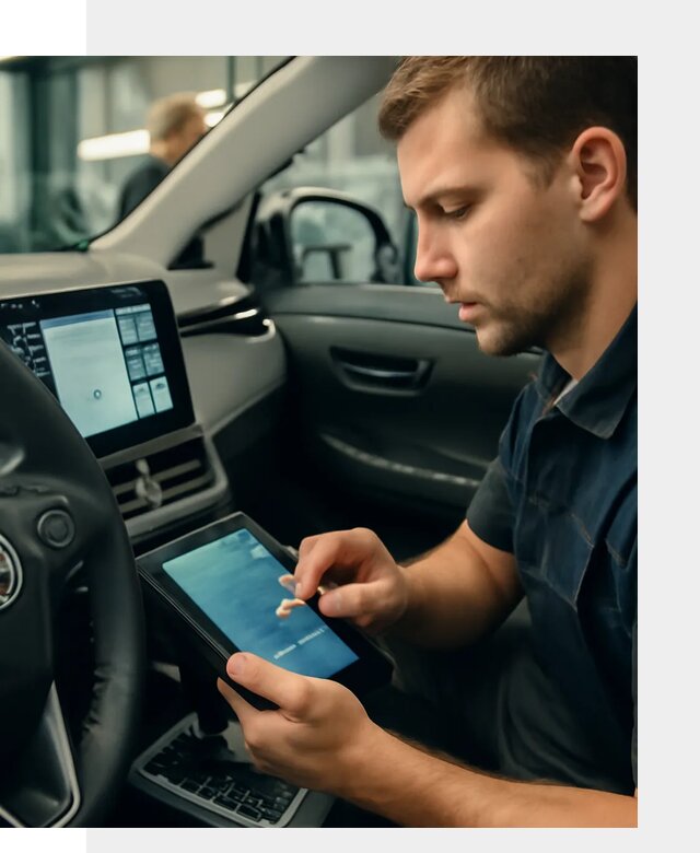 Установка приложений Toyota на мультимедиа в Кохме